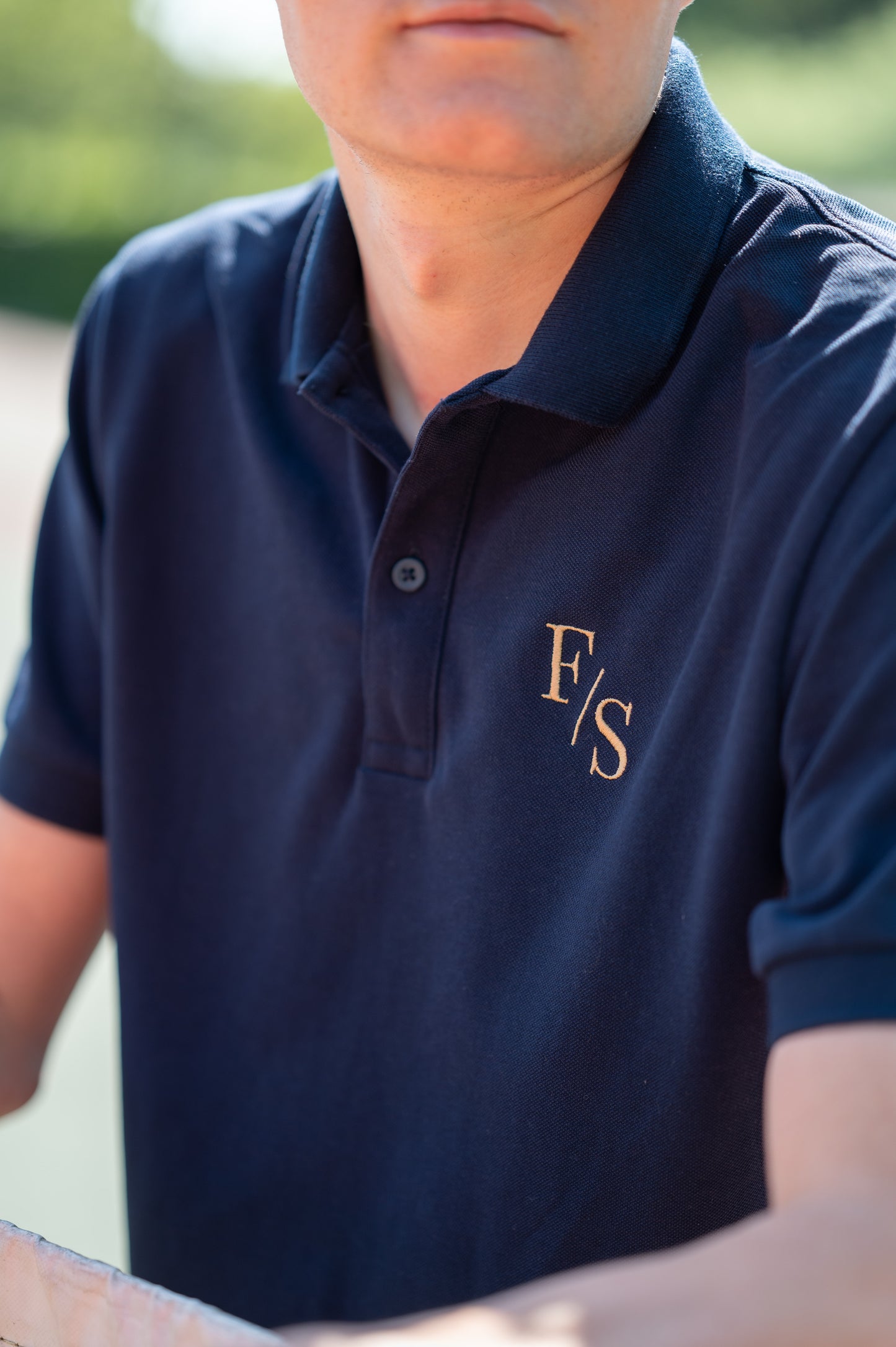 The Focus & Serve Polo - Midnight Navy