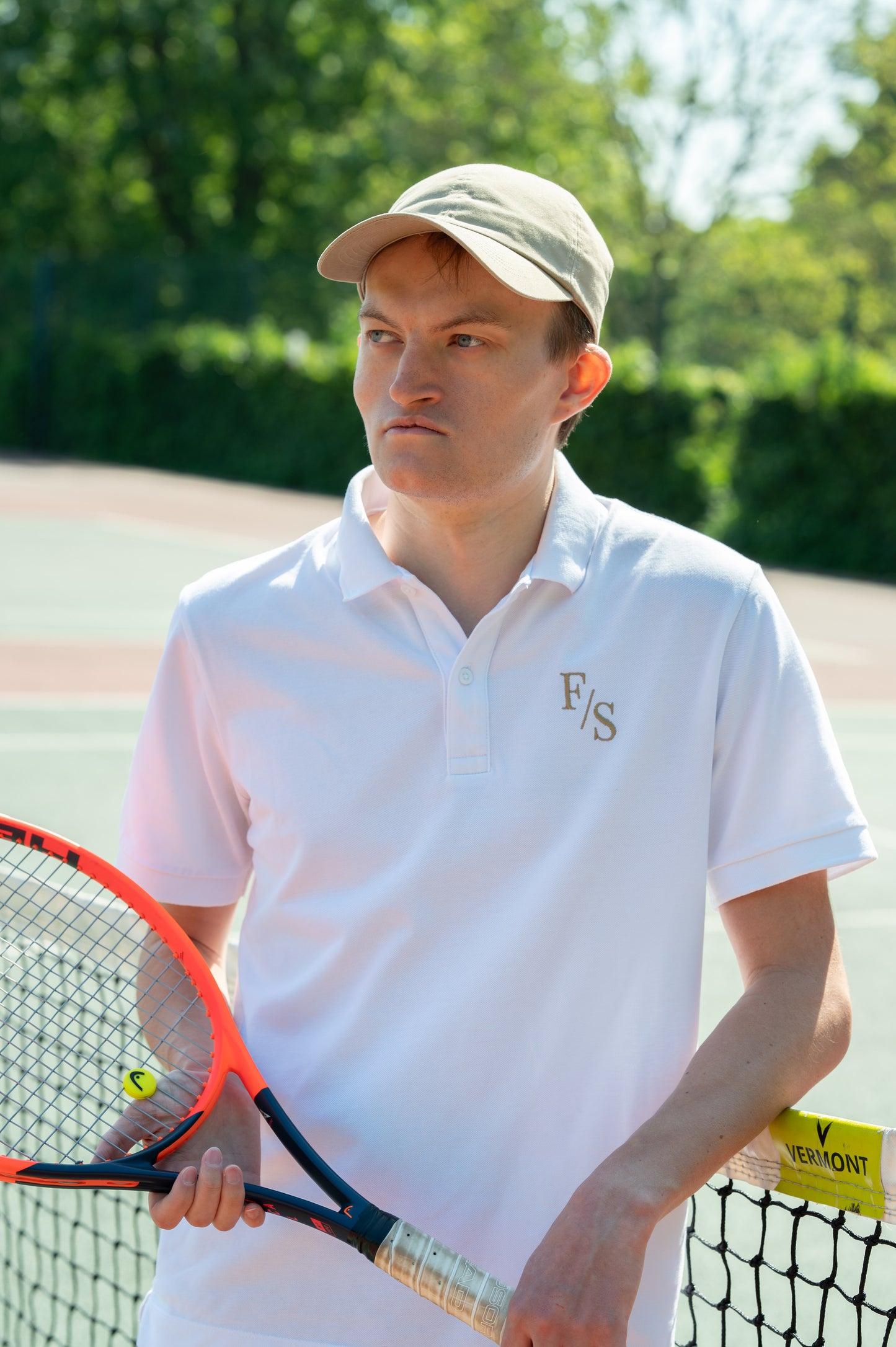 The Focus & Serve Polo - Club White