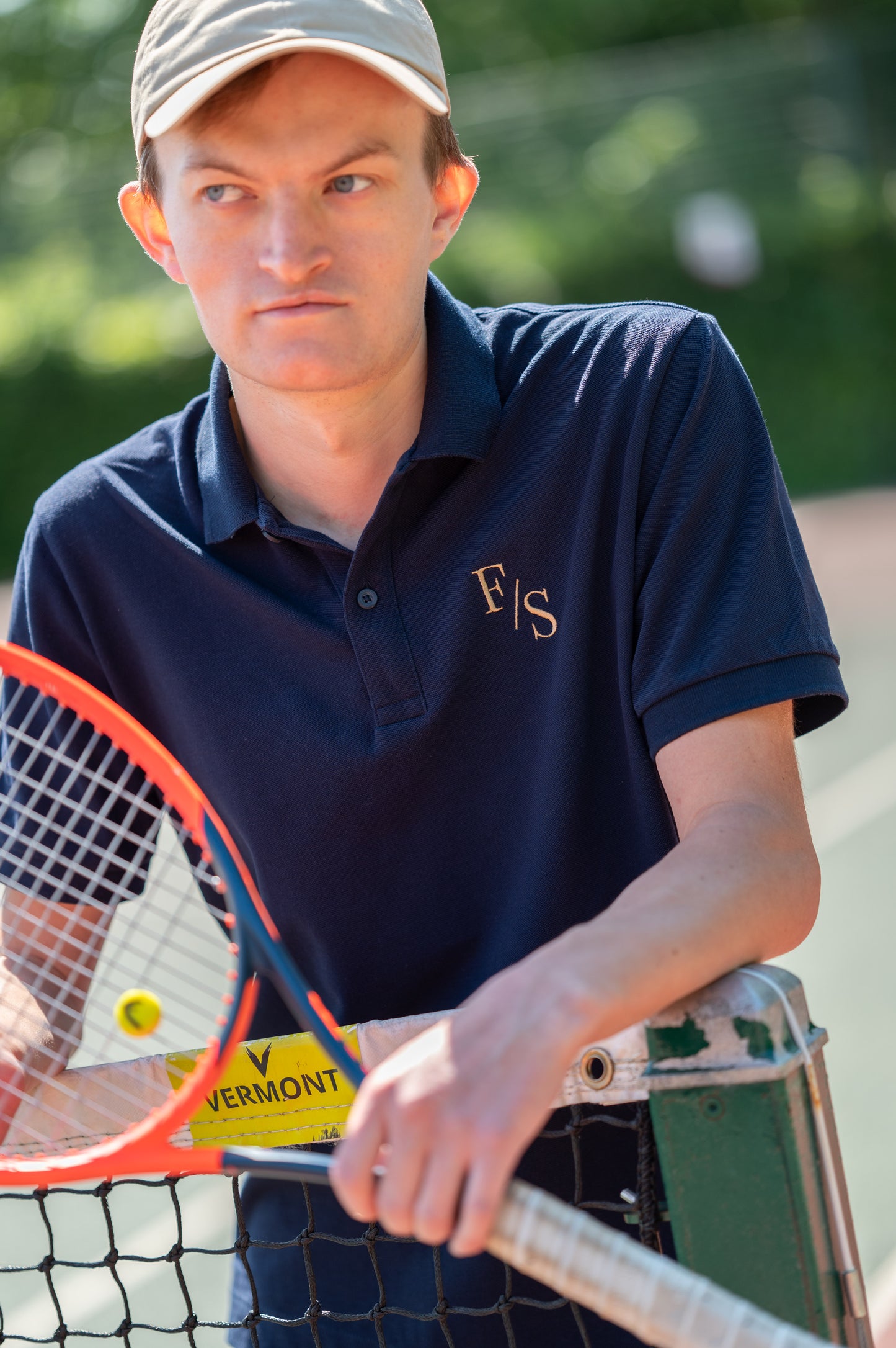 The Focus & Serve Polo - Midnight Navy